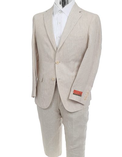 Natural Linen Suit